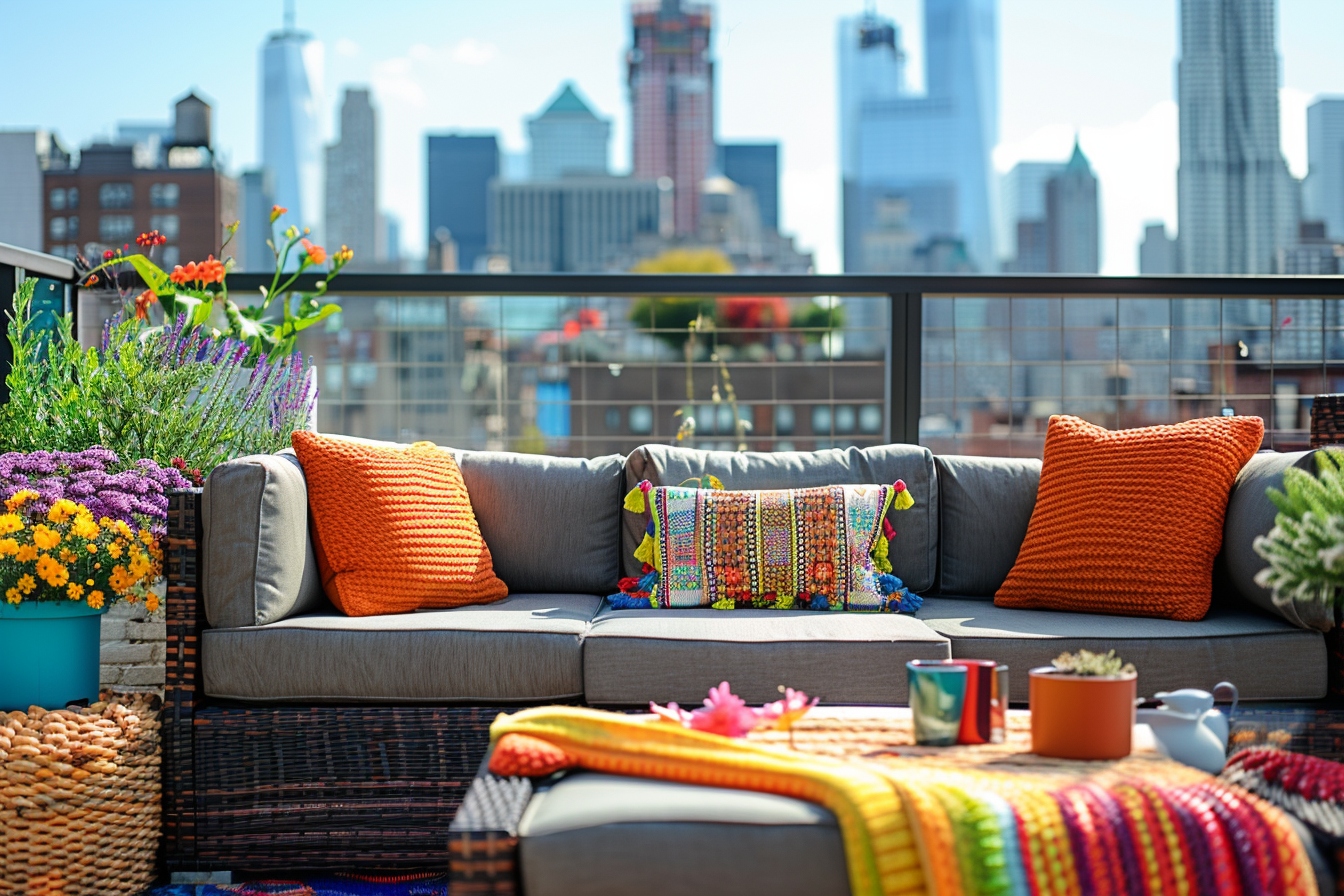 Choisir le mobilier et les accessoires parfaits pour une terrasse en ville