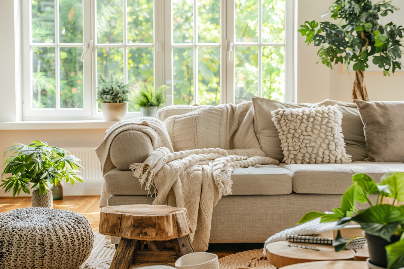 L&rsquo;Art de Créer un Salon Cocooning Naturel