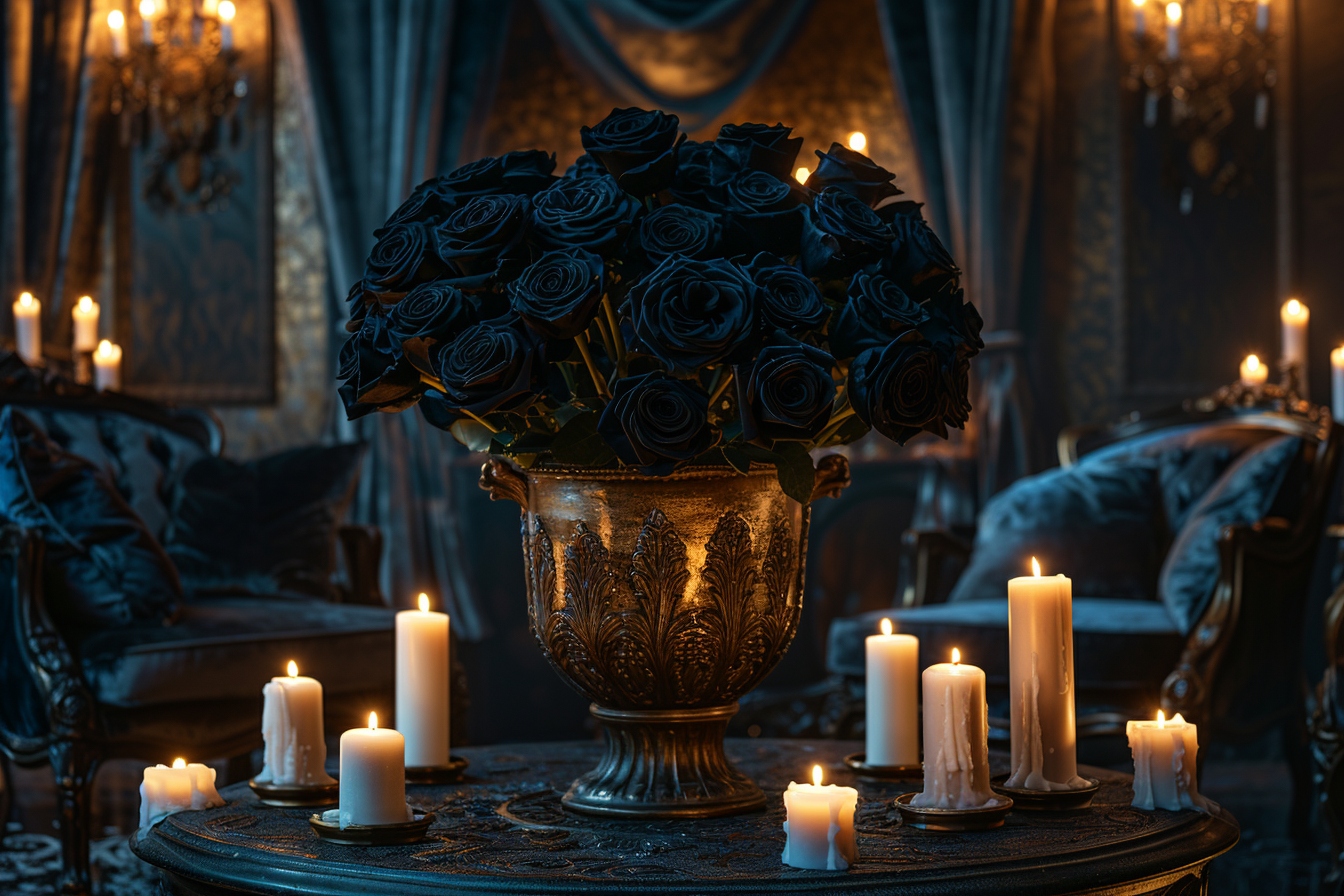 Les utilisations culturelles et personnelles des roses noires