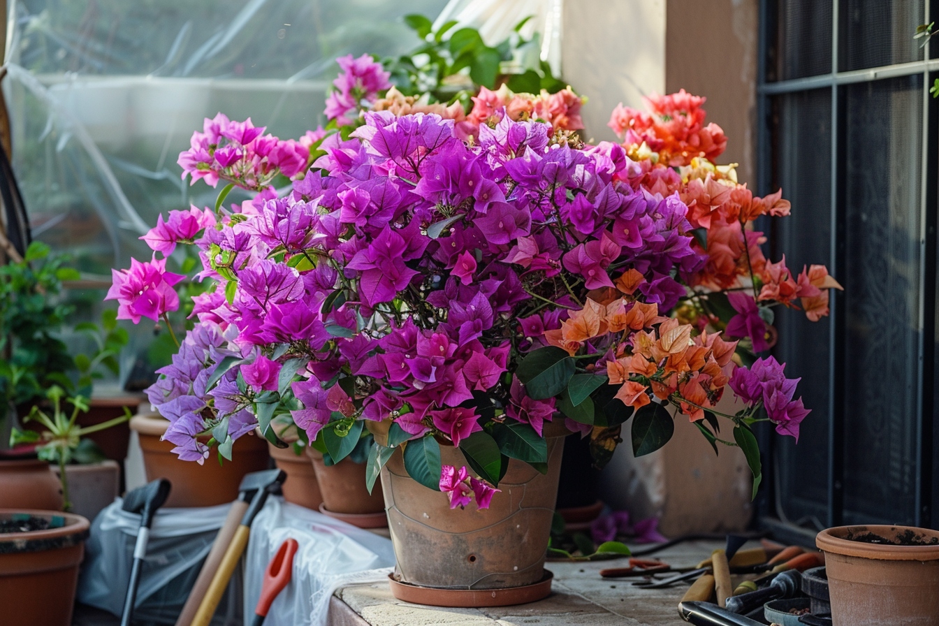 Techniques de protection pour les bougainvilliers en pot Techniques de protection pour les bougainvilliers en pot
