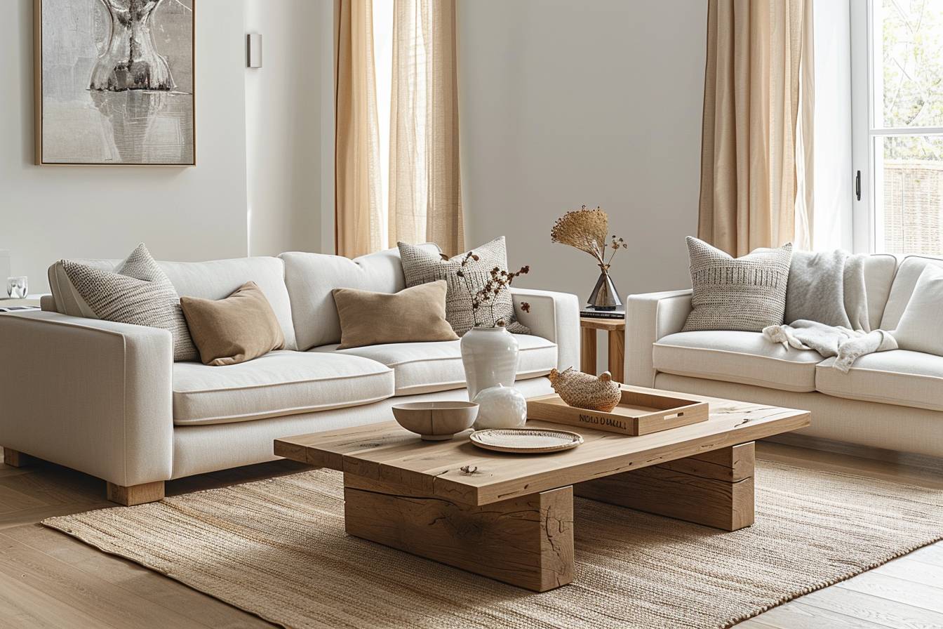 Explorez l&rsquo;élégance des tables basses Maison du Monde