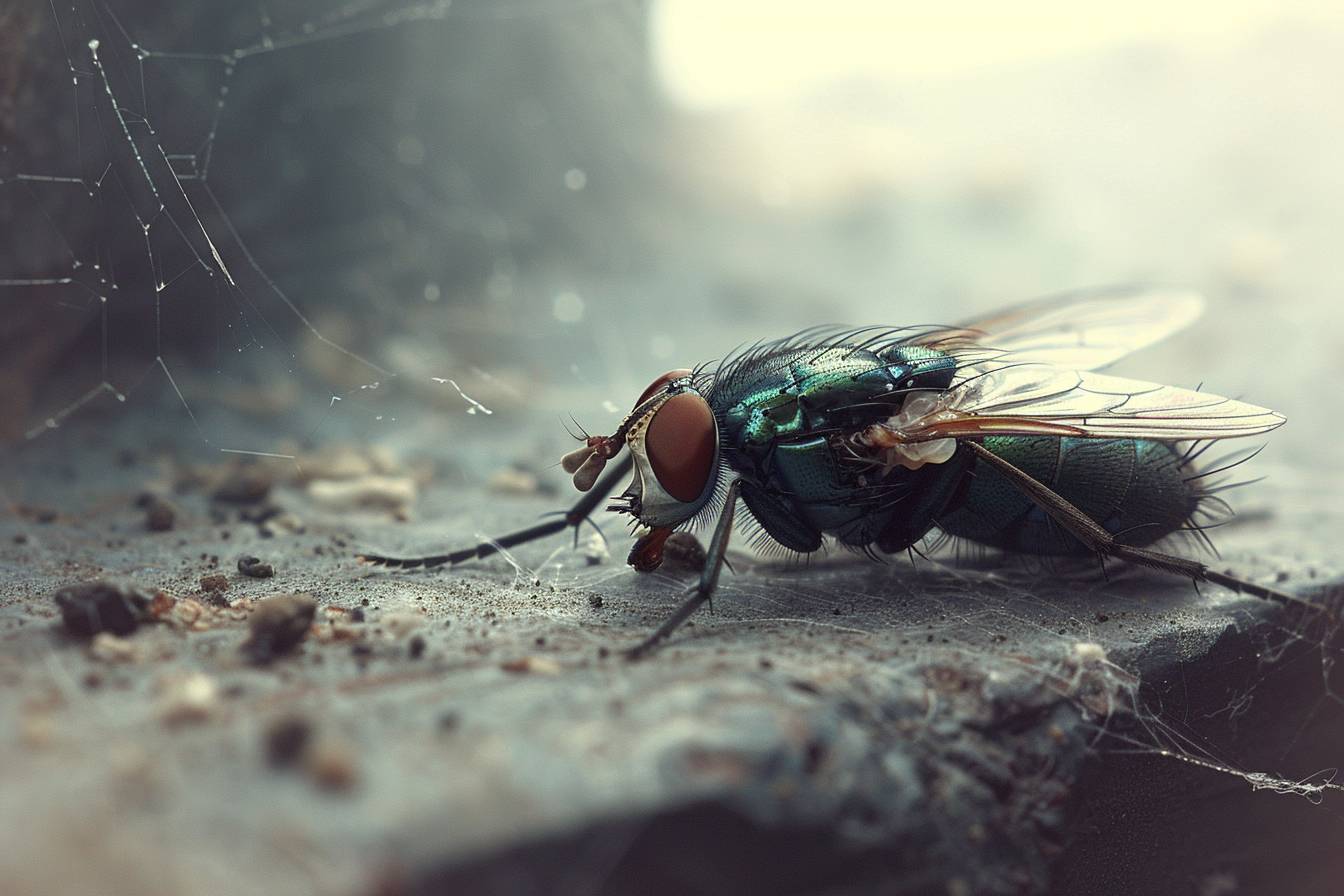 Implications sanitaires et spirituelles des mouches mortes à domicile
